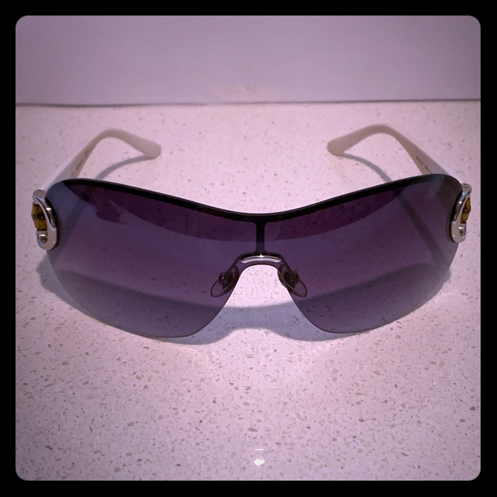 Vintage Gucci Horsebit Bamboo Frameless Sunglasses